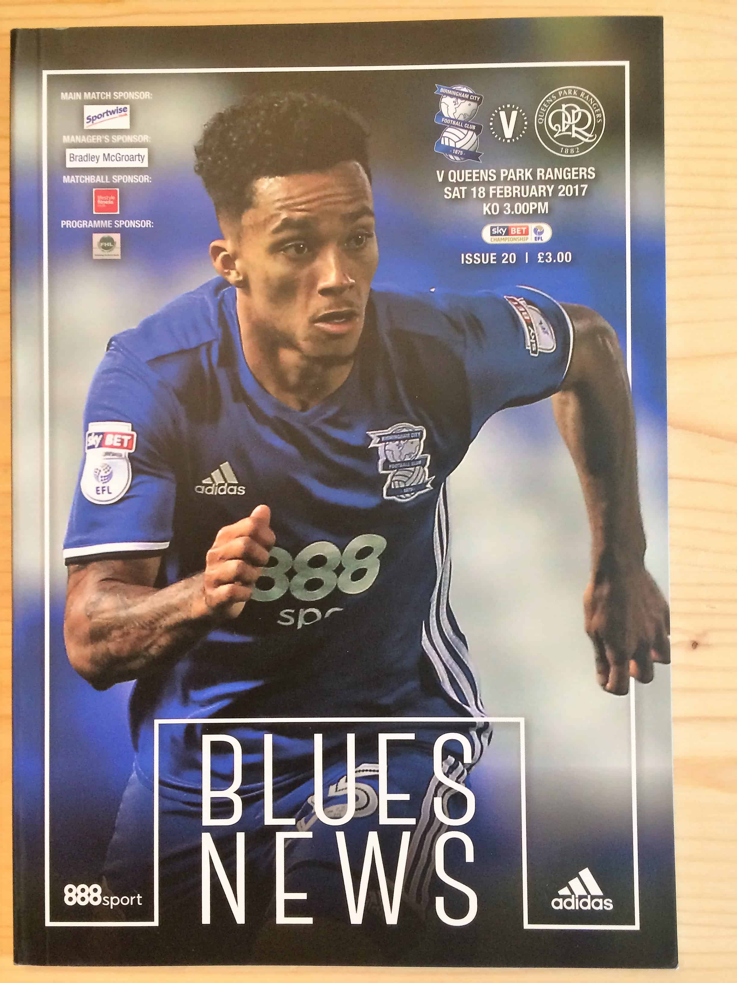 Birmingham City FC v Queens Park Rangers FC